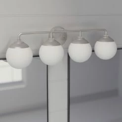 Top 10 😀 Hunter Fan Company Hunter Hepburn Brushed Nickel 4-Light Vanity Wall Fixture 👍 -Progress Lighting Shop 02e1bf83007f4cbc 6482 w800 h800 b0 p0