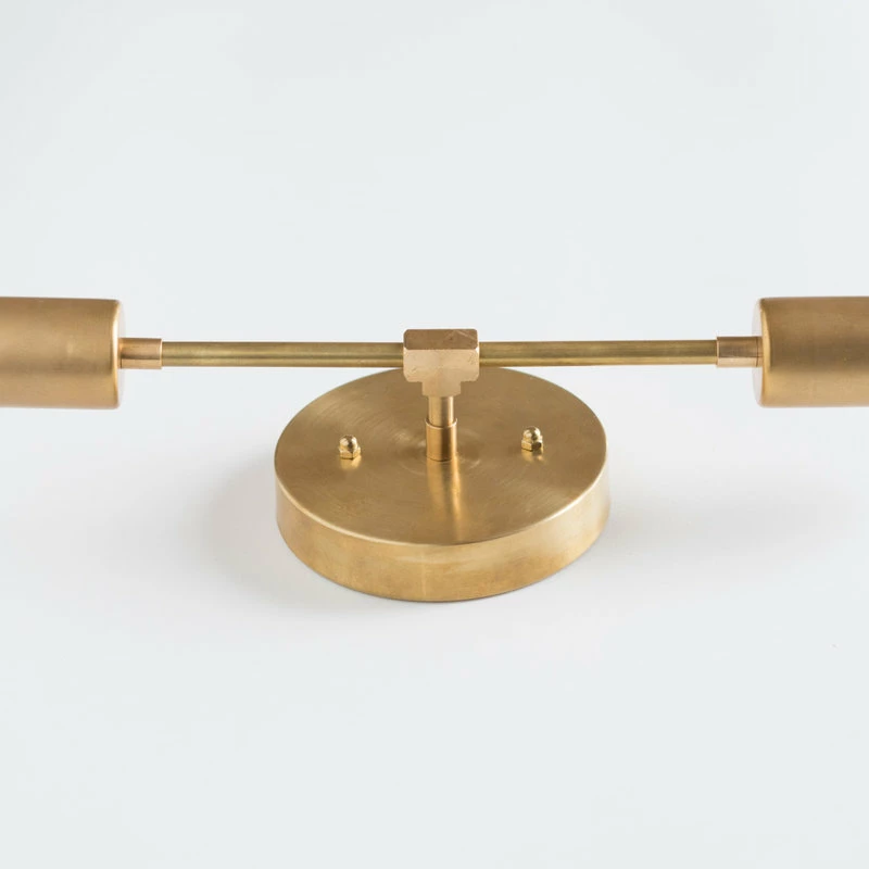 Promo ⌛ Peared Creation Modern Brass Vanity, Bathroom Light, Raw Brass 🎁 4 Promo ⌛ Peared Creation Modern Brass Vanity, Bathroom Light, Raw Brass 🎁 - Image 4