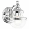 Hot Sale 👏 Livex Lighting Inc. Polished Chrome Transitional Vanity Sconce 🔔