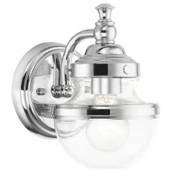 Hot Sale 👏 Livex Lighting Inc. Polished Chrome Transitional Vanity Sconce 🔔