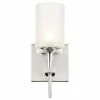 Buy ✔️ Woodbridge Lighting Inc. Chelsea 1-Light Bath/Wall , Sand Blasted Cylinder Glass, LED G9 🤩