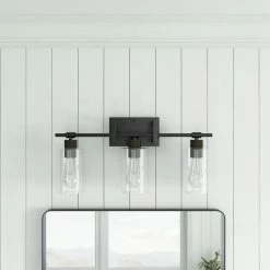 Brand new 😉 Aiwen 3-Lights Industrial Cylindrical Glass Shade Dimmable Vanity Light ✔️ -Progress Lighting Shop 1281e8aa02a31131 9168 w800 h800 b0 p0