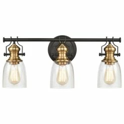 Budget 🥰 Elk Home Chadwick 23" Wide 3-Light Vanity Light, Oil Rubbed Bronze 😍