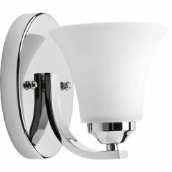 Top 10 👍 Progress Lighting Adorn Collection 1-Light Bath Light, Polished Chrome 🎁