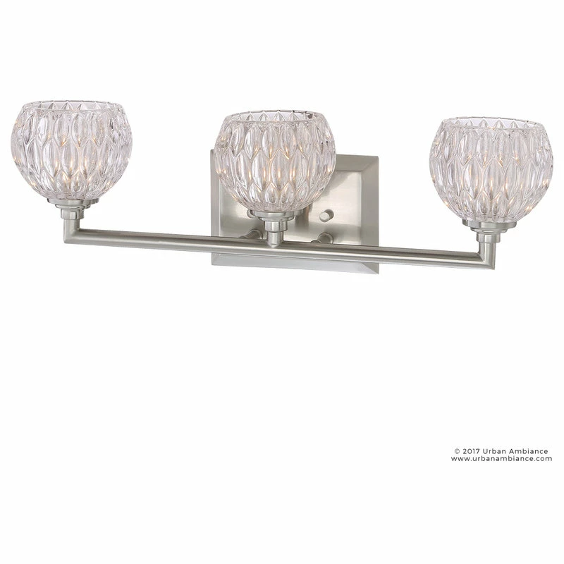 Best reviews of ❤️ Urban Ambiance Luxury Marquis Crystal Nickel Bathroom Light, UQL2621, Naples Collection 💯 8 Best reviews of ❤️ Urban Ambiance Luxury Marquis Crystal Nickel Bathroom Light, UQL2621, Naples Collection 💯 - Image 8