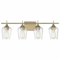Budget 😉 Savoy House Octave 4-Light Bathroom Vanity Light In Warm Brass ✨ -Progress Lighting Shop 2091c3c40d41c3b7 2782 w800 h800 b1 p0