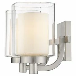 Best reviews of 🎁 Lighting Favorites 2 Light Modern Double Glass Bathroom Vanity Light In Nickel 🛒 -Progress Lighting Shop 23b1f3c601521f8a 6087 w800 h800 b1 p0