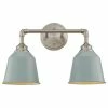 Best reviews of 🌟 Vanity Art LLC Light Vanity Light, Painted Silver Metal Shade, Satin Nickel, 2-Light 🎁