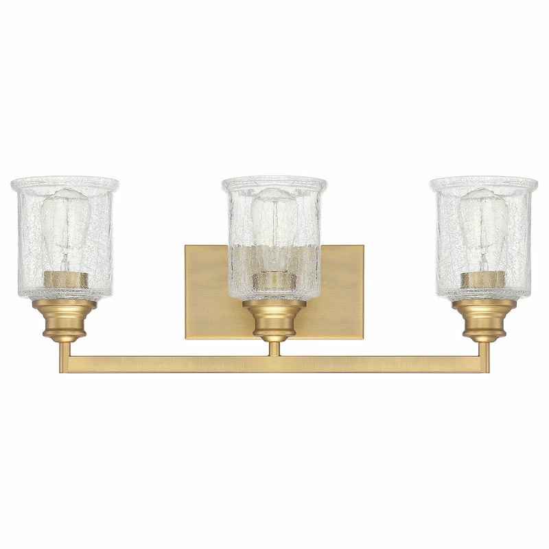 Best Pirce 🛒 Savoy House Hampton Warm Brass 3 Light Bath (8-1972-3-322) ✔️ 2 Best Pirce 🛒 Savoy House Hampton Warm Brass 3 Light Bath (8-1972-3-322) ✔️ - Image 2
