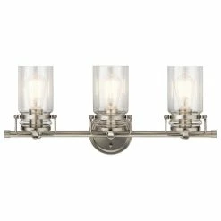 Coupon 🔔 Kichler 45689 Brinley 3 Light 24"W Bathroom Vanity Light - Brushed Nickel ❤️ -Progress Lighting Shop 2f81779b0fd029db 2040 w800 h800 b1 p0
