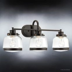 Budget ✔️ Urban Ambiance Luxury Industrial Vanity Light, Nottingham Series, Olde Bronze 🤩 -Progress Lighting Shop 41d1c1ae0bc522d9 3684 w800 h800 b0 p0