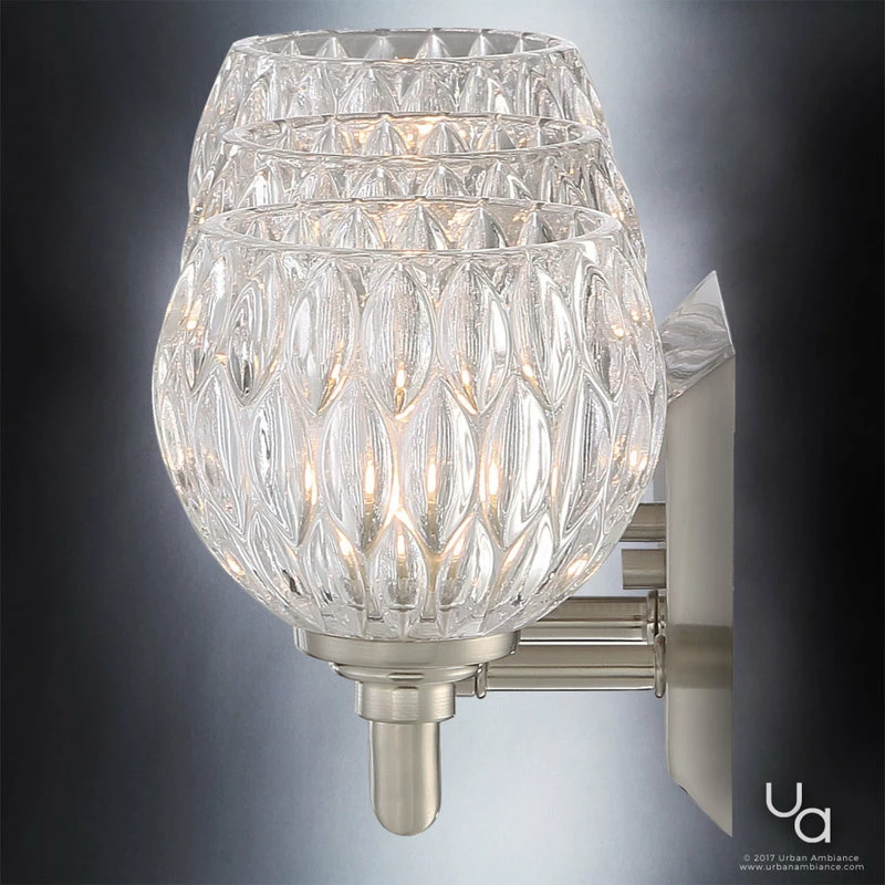 Best reviews of ❤️ Urban Ambiance Luxury Marquis Crystal Nickel Bathroom Light, UQL2621, Naples Collection 💯 5 Best reviews of ❤️ Urban Ambiance Luxury Marquis Crystal Nickel Bathroom Light, UQL2621, Naples Collection 💯 - Image 5