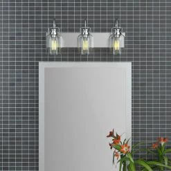 Hot Sale 🔥 Luende 3 Light Dimmable LED Vanity Light Modern Wall Sconces, Silver 🎉 -Progress Lighting Shop 5b91846e00c90de7 9388 w800 h800 b0 p0