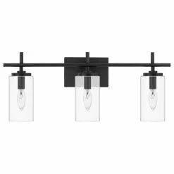 Hot Sale 🎉 Worldwide Lighting Raleigh 3-Light Brushed Nickel Finish Vanity Light 6"x 24"x 9.63", Matte Black 🧨 -Progress Lighting Shop 6011425a0019ddf9 7324 w800 h800 b1 p0