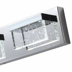 Budget ⭐ Aiwen Creative Design Chrystal-Clean Transparent Glass Shape Bathroom Vanity Light 😉 -Progress Lighting Shop 60419ba60286036d 6585 w800 h800 b1 p0