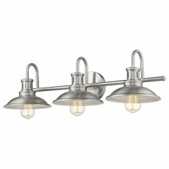 Buy ⌛ Lighting Favorites 3 Light Rustic Bathroom Fixture In Satin Nickel ✔️ -Progress Lighting Shop 6421819801521cbd 0672 w800 h800 b1 p0