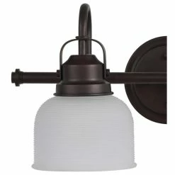 Best deal 🧨 JONATHAN Y Virginia 1-light Metal/Glass LED Vanity Light, Oil Rubbed Bronze, 2-Light ❤️ -Progress Lighting Shop 6b4194bb037e5423 3924 w800 h800 b1 p0