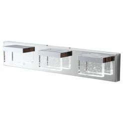 Budget ⭐ Aiwen Creative Design Chrystal-Clean Transparent Glass Shape Bathroom Vanity Light 😉