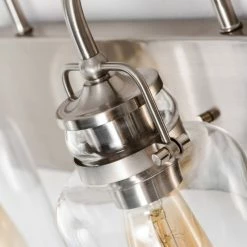 Hot Sale 🔥 Luende 3 Light Dimmable LED Vanity Light Modern Wall Sconces, Silver 🎉 -Progress Lighting Shop 77d1c0260ef11984 9388 w800 h800 b0 p0