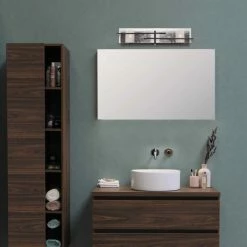 Best reviews of 🥰 Kira Home Layla 22.5" Bathroom Light, Water Glass Diffuser, Cylinder Frosted ✨ -Progress Lighting Shop 8911168a00074272 8656 w800 h800 b0 p0