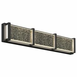 Hot Sale 😍 Artika Subway Essence Vanity Light Fixture, Black -3CCT ✔️