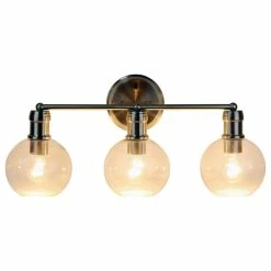 Brand new 💯 CHLOE Lighting, Inc. Oxa Transitional Brushed Nickel 3 Light Vanity Bath Light 22" Wide 🧨
