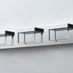 Budget ⭐ Aiwen Creative Design Chrystal-Clean Transparent Glass Shape Bathroom Vanity Light 😉 -Progress Lighting Shop 8d51e5e102860367 6585 w800 h800 b0 p0