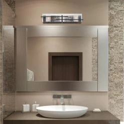 Best reviews of 🥰 Kira Home Layla 22.5" Bathroom Light, Water Glass Diffuser, Cylinder Frosted ✨ -Progress Lighting Shop 91f100eb00074278 8656 w800 h800 b0 p0