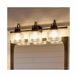 New 👏 Urban Ambiance Luxury Industrial Bath Vanity Light, Harlow Series, Fashion Bronze 👍