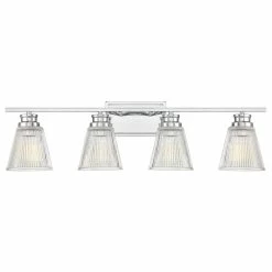 Best deal 🌟 Trade Winds Lighting 4-Light Bathroom Vanity Light In Chrome 👏