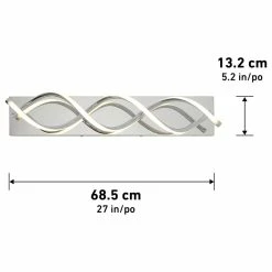 Cheap 🥰 Artika DNA Integrated LED Vanity Wall Light Fixture, Black 🎁 -Progress Lighting Shop 9d819be400f04437 4512 w800 h800 b1 p0