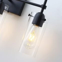 Coupon ⌛ Aiwen Concise Modern Geometric Cylinder Glass Shade Vanity Light, 3-Lights 🔔 -Progress Lighting Shop a6915ed10285e4d9 0625 w800 h800 b0 p0