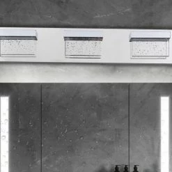 Budget ⭐ Aiwen Creative Design Chrystal-Clean Transparent Glass Shape Bathroom Vanity Light 😉 -Progress Lighting Shop aaa163970286036a 6585 w800 h800 b0 p0