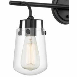 New 🧨 Worldwide Lighting Bota 3-Light Black Finish Vanity Light 6.5x22"x12.5" ⭐ -Progress Lighting Shop ae2106260ff8b4ab 7358 w800 h800 b1 p0