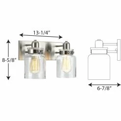 Buy ⌛ Progress Lighting Calhoun Collection Two-Light Bath & Vanity ✨ -Progress Lighting Shop b2b18e210f15b782 6488 w800 h800 b1 p0