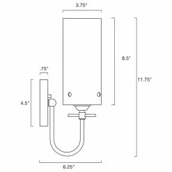 New 👍 Kira Home Inara 12" Farmhouse Wall Sconce, Gooseneck Bathroom Light, Glass 🔥 -Progress Lighting Shop b4f17fd000d3a290 8678 w800 h800 b1 p0