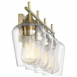 Budget 😉 Savoy House Octave 4-Light Bathroom Vanity Light In Warm Brass ✨ -Progress Lighting Shop b701c90f0d41c3b6 2782 w800 h800 b1 p0