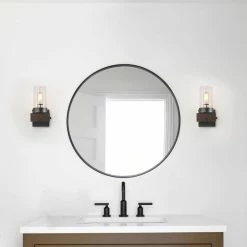 Brand new 🌟 LALUZ 1-Light Rustic Vanity Lights 🧨 -Progress Lighting Shop b761e6b703242581 3710 w800 h800 b0 p0