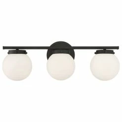 Best deal 🔔 Savoy House Meridian 3 Light Bath Bar Matte Black ⌛
