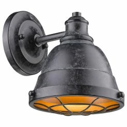 Budget 🎉 Golden Lighting 7312-BA1 Bartlett 1 Light 6-1/2"W Bathroom Sconce - Copper 🛒 -Progress Lighting Shop bf1183f50101ab55 5029 w800 h800 b1 p0