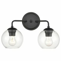 Best Sale 🧨 Millennium Lighting Incorporated 2-Light 16" Vanity Light, Matte Black 🎁 -Progress Lighting Shop c501aac00eb329ac 9463 w800 h800 b1 p0