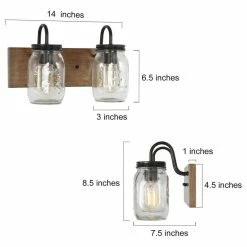 Cheap ๐ฏ LALUZ Farmhouse 2-Light G Mason Jars Bathroom Vanity Lighting, Black ๐ฏ 14 Cheap ๐ฏ LALUZ Farmhouse 2-Light G Mason Jars Bathroom Vanity Lighting, Black ๐ฏ -Progress Lighting Shop c611d4f40319625a 9039 w800 h800 b1 p0