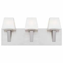 Deals 👏 Eurofase Lighting Anglo 3-Light Bath Bar, Satin Nickel Finish 🥰