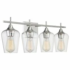 Top 10 ⭐ Savoy House Octave Bath Vanity, 4-Light, Polished Chrome, Clear Glass, 28.75"W 🧨 -Progress Lighting Shop d6f1e15101837cc6 2712 w800 h800 b1 p0