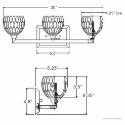 Best reviews of ❤️ Urban Ambiance Luxury Marquis Crystal Nickel Bathroom Light, UQL2621, Naples Collection 💯 14 Best reviews of ❤️ Urban Ambiance Luxury Marquis Crystal Nickel Bathroom Light, UQL2621, Naples Collection 💯 -Progress Lighting Shop dba1f295098dd4d1 3259 w800 h800 b1 p0