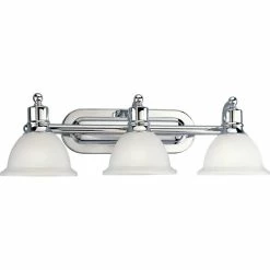 New 🔥 Progress Lighting 3-100W Medium Bath Bracket, Polished Chrome 🔥 -Progress Lighting Shop e151d9820d6061b1 8665 w800 h800 b1 p0