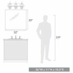 Best reviews of 🥰 Golden Lighting Lana 3 Light Bath Vanity With Matte White Shade 💯 -Progress Lighting Shop e61122c5021d394b 6500 w800 h800 b1 p0