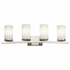 Wholesale ❤️ Kichler 45498 Crosby 4 Light 31"W Bathroom Vanity Light - Brushed Nickel ❤️