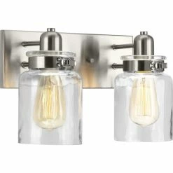 Buy ⌛ Progress Lighting Calhoun Collection Two-Light Bath & Vanity ✨