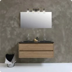 Best reviews of 🌟 Kira Home Asher 32" Farmhouse / Bathroom Light, Funnel Glass Shades, Smoked 🥰 -Progress Lighting Shop e9f1222d01d4d62a 8661 w800 h800 b0 p0